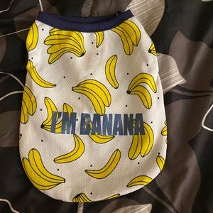 Brand New (XS) Banana Shirt
